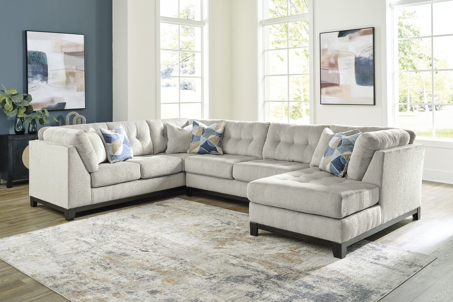 Maxon Place Sofa In Stone 3300438