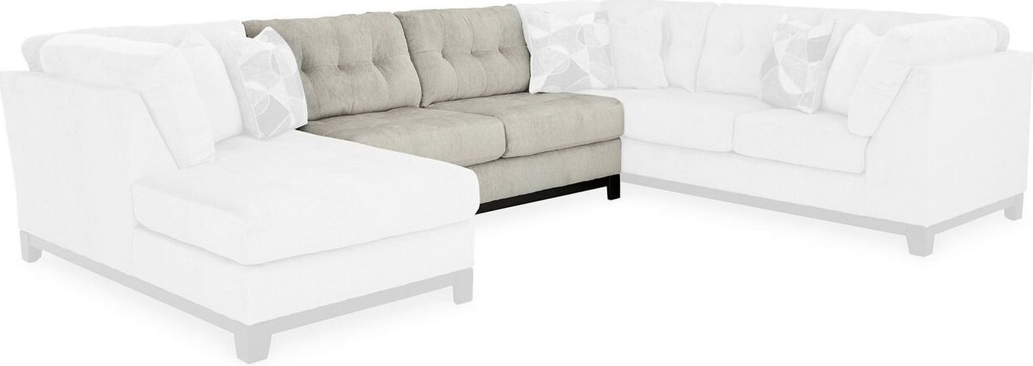 Maxon Place 3-Piece Sectional with Chaise In Stone 33004S1