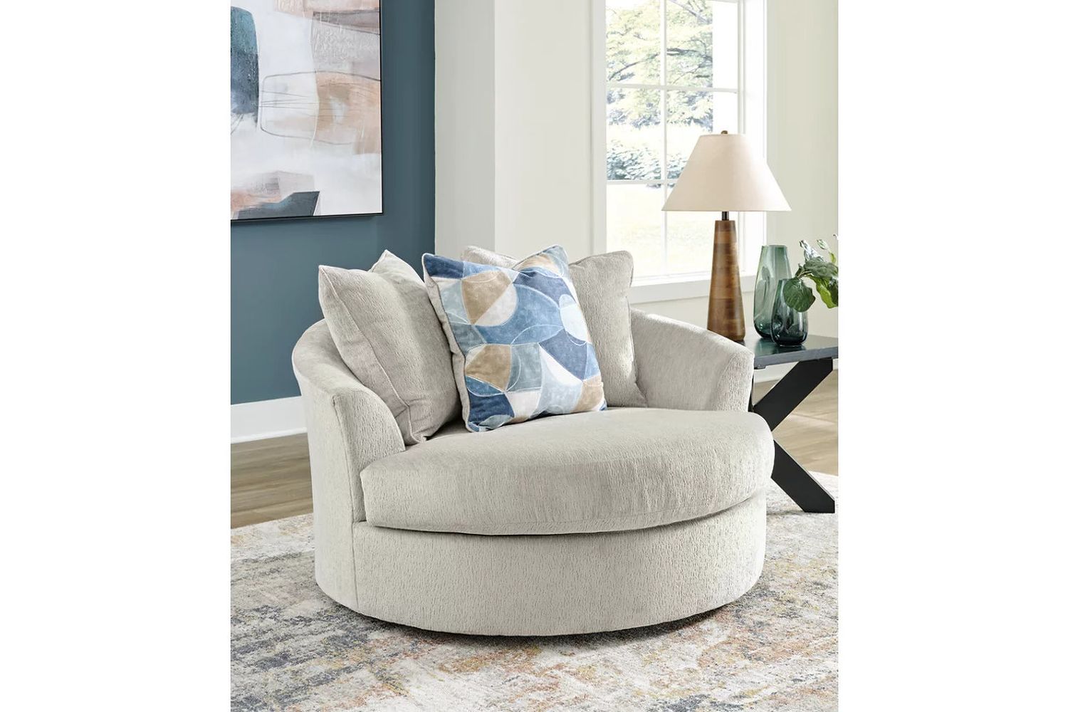Maxon Place 3-Piece Sectional with Chaise In Stone 33004S1