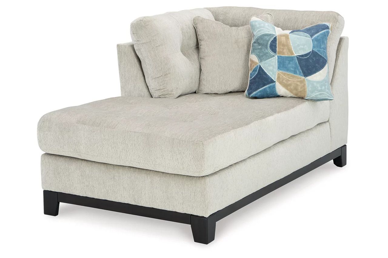 Maxon Place 3-Piece Sectional with Chaise In Stone 33004S1