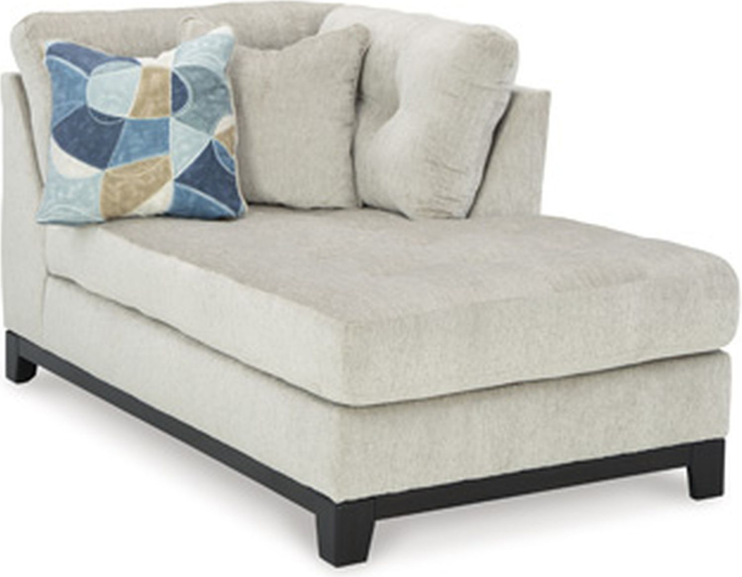 Maxon Place 3-Piece Sectional with Chaise In Stone 33004S2