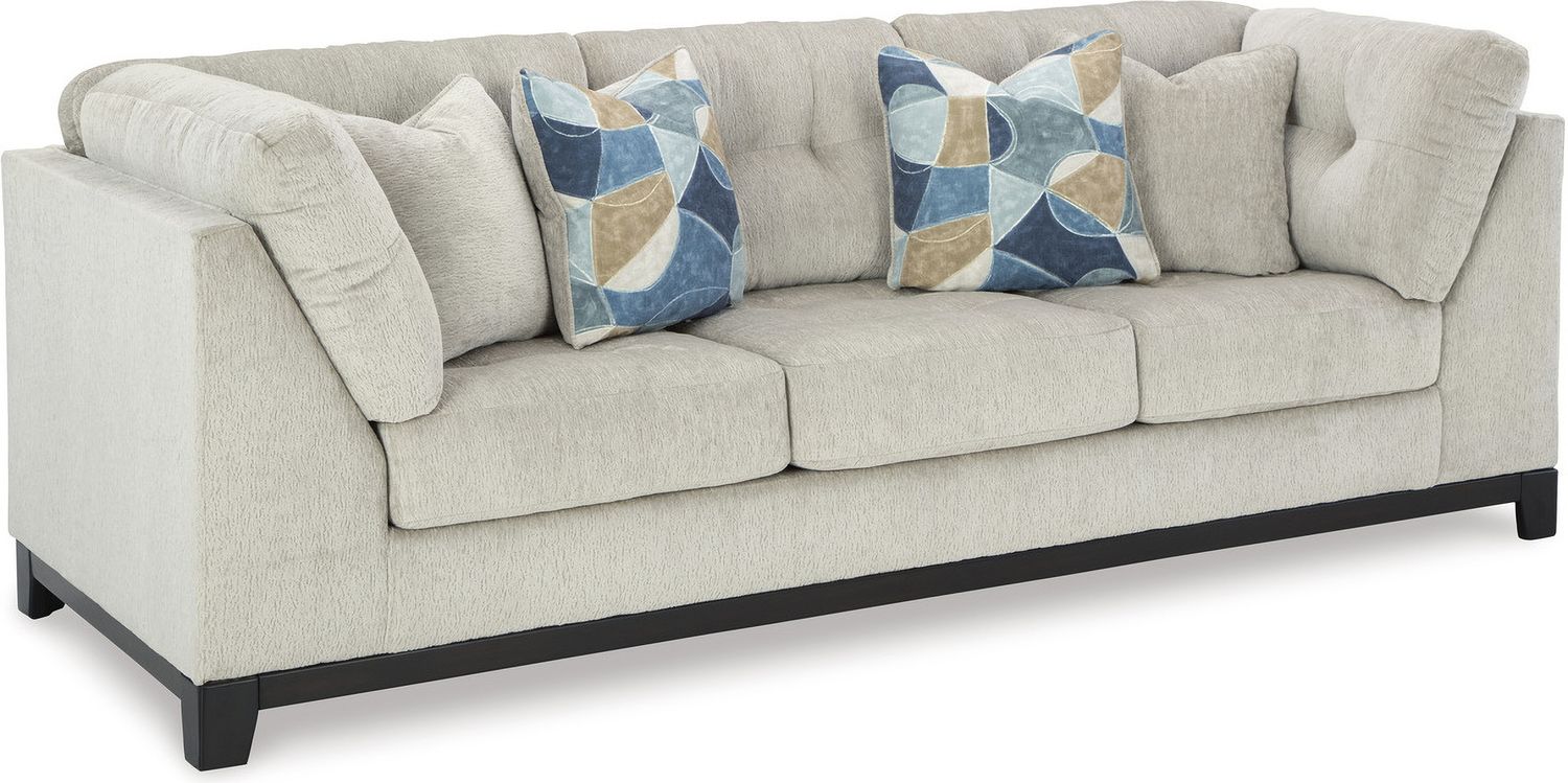 Maxon Place 3-Piece Sectional with Chaise In Stone 33004S2