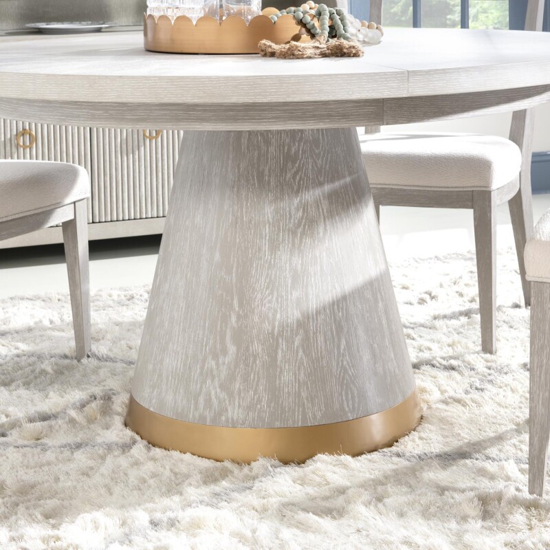 3300 Miramar DR Complete Round Dining Table 3300521K