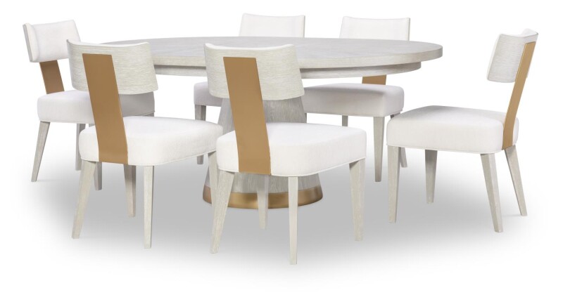 3300 Miramar DR Complete Round Dining Table 3300521K