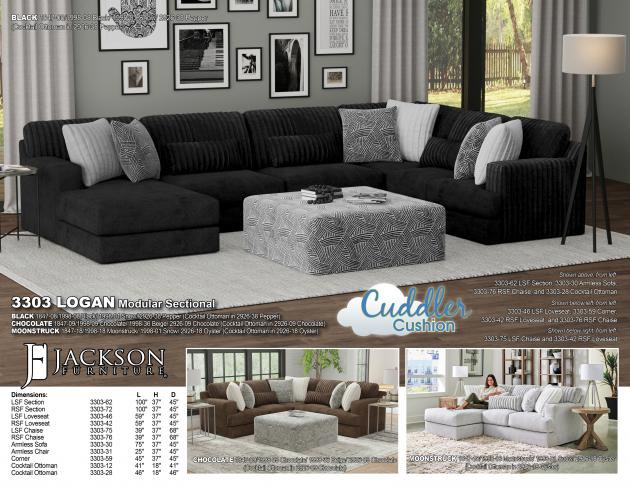 Logan 3303 LSF Loveseat 330346