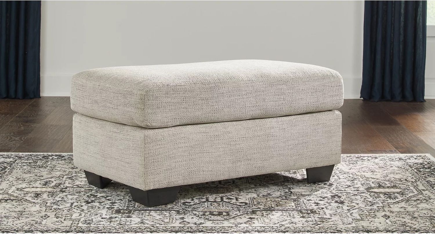 Vayda Ottoman In Pebble 3310414