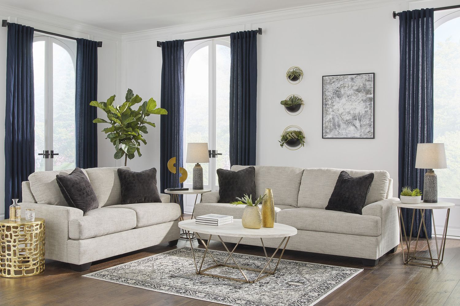 Vayda Sofa In Pebble 3310438