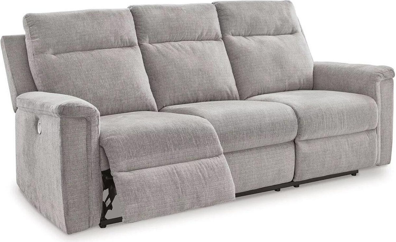 Barnsana Power Reclining Sofa In Ash 3320187