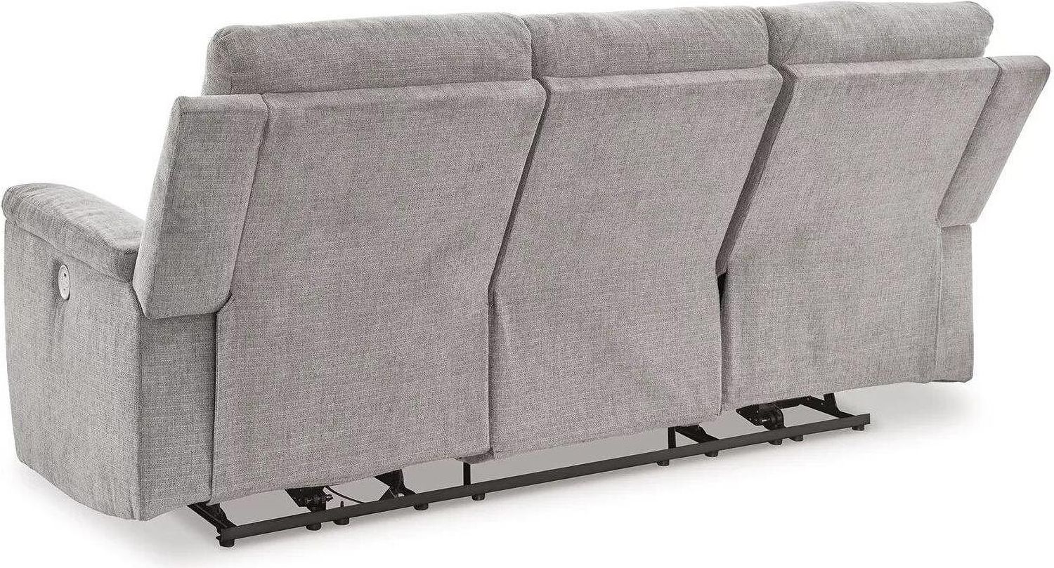 Barnsana Power Reclining Sofa In Ash 3320187