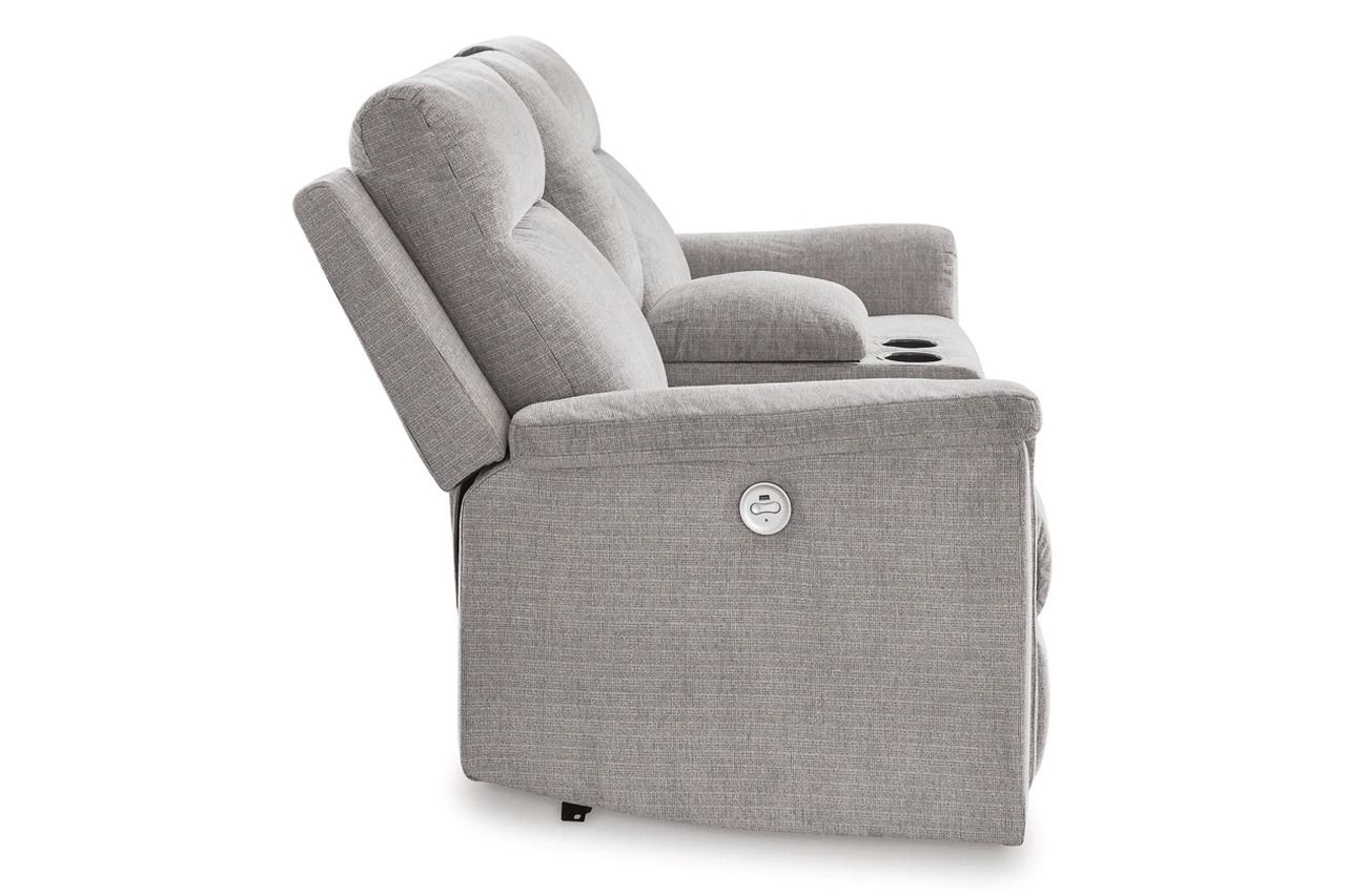 Barnsana Power Reclining Living Room Set In Ash 33201U1