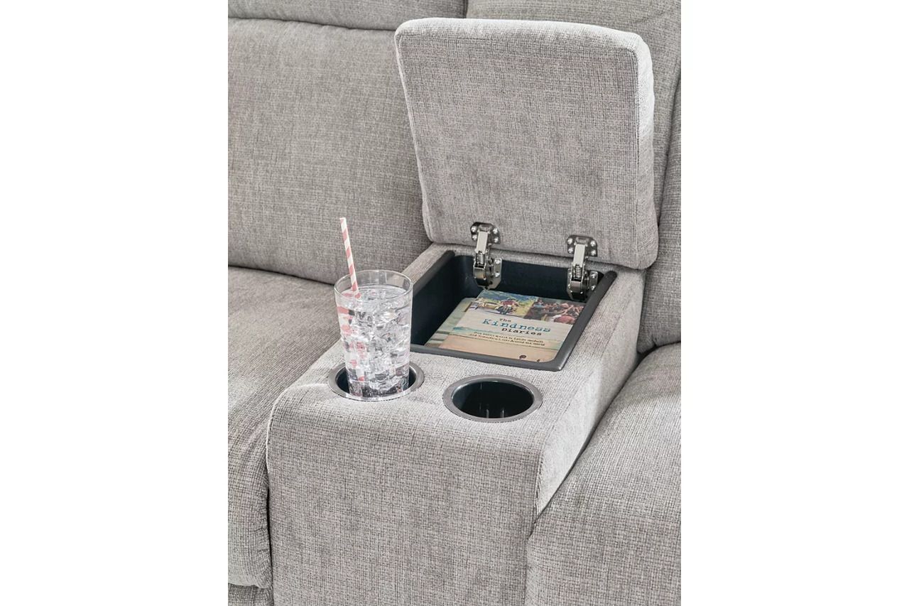 Barnsana Power Reclining Living Room Set In Ash 33201U1