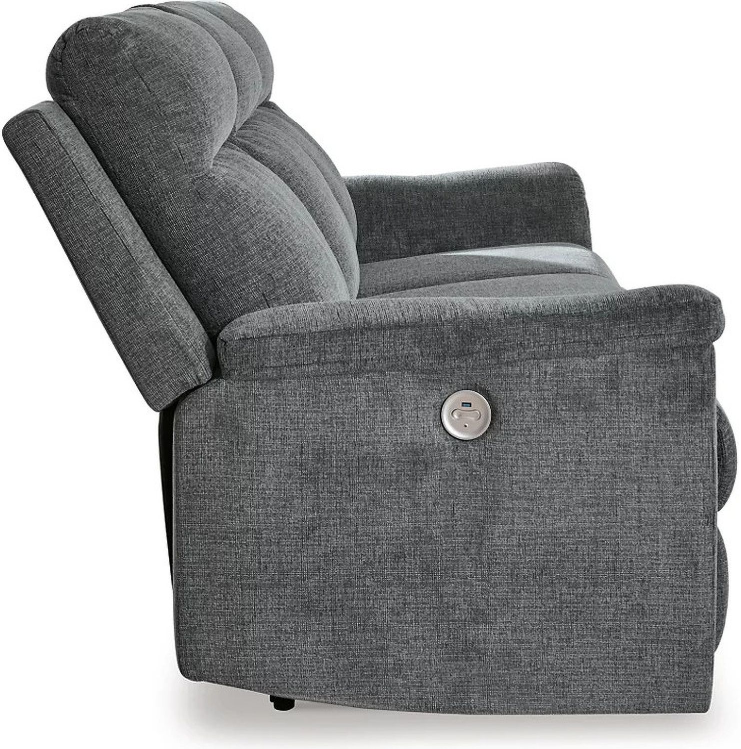 Barnsana Power Reclining Living Room Set In Gravel 33202U1