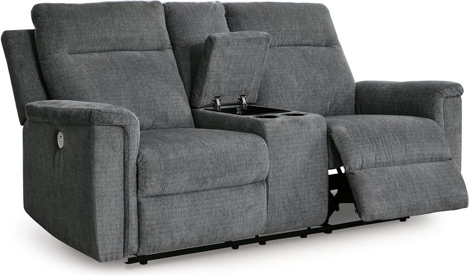 Barnsana Power Reclining Living Room Set In Gravel 33202U1