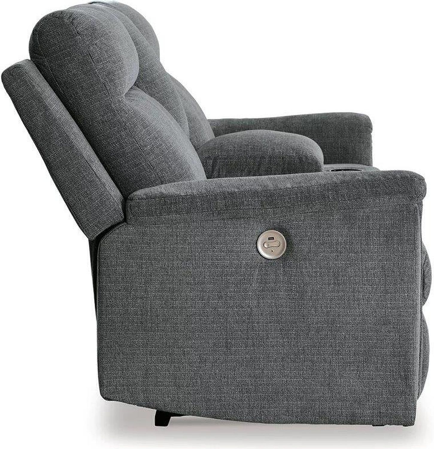Barnsana Power Reclining Living Room Set In Gravel 33202U1