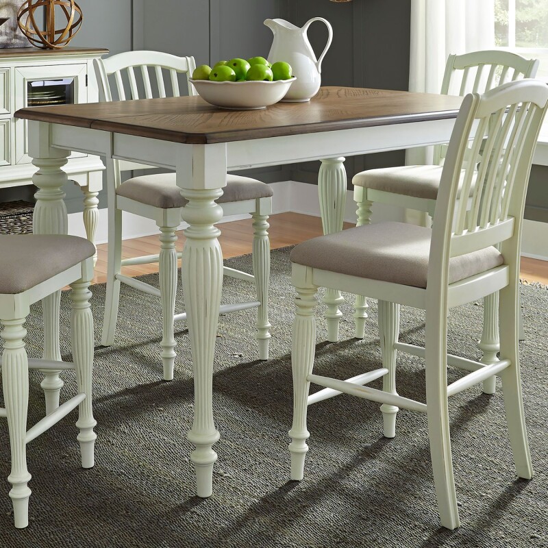 Cumberland Creek Slat Back Counter Chair (RTA) 334B150224