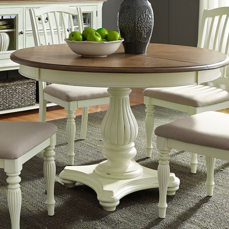 Cumberland Creek Pedestal Table Set 334CDPDS