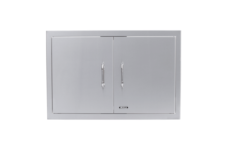 30″ Stainless Steel Double Door with Reveal 33580