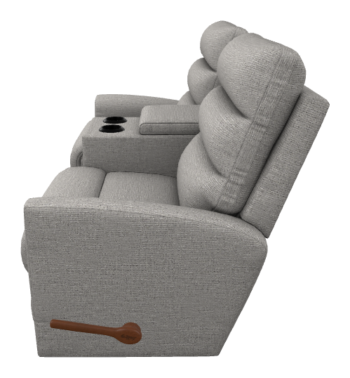 Liam Wall Reclining Loveseat w/ Console - 339786 339786