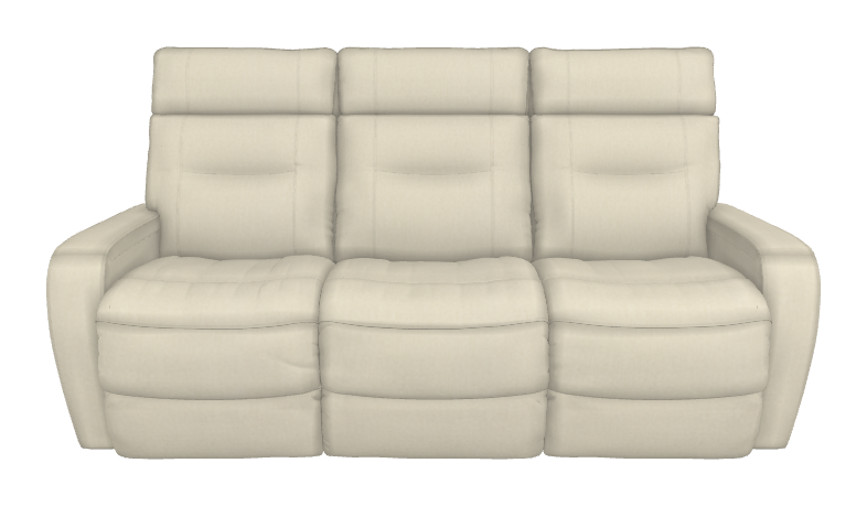 Baron Power Wall Reclining Sofa w/ Headrest & Lumbar - 33X807 33X807