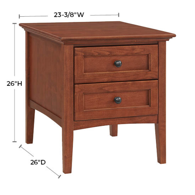 3501 Mckenzie End Table 3501PEC