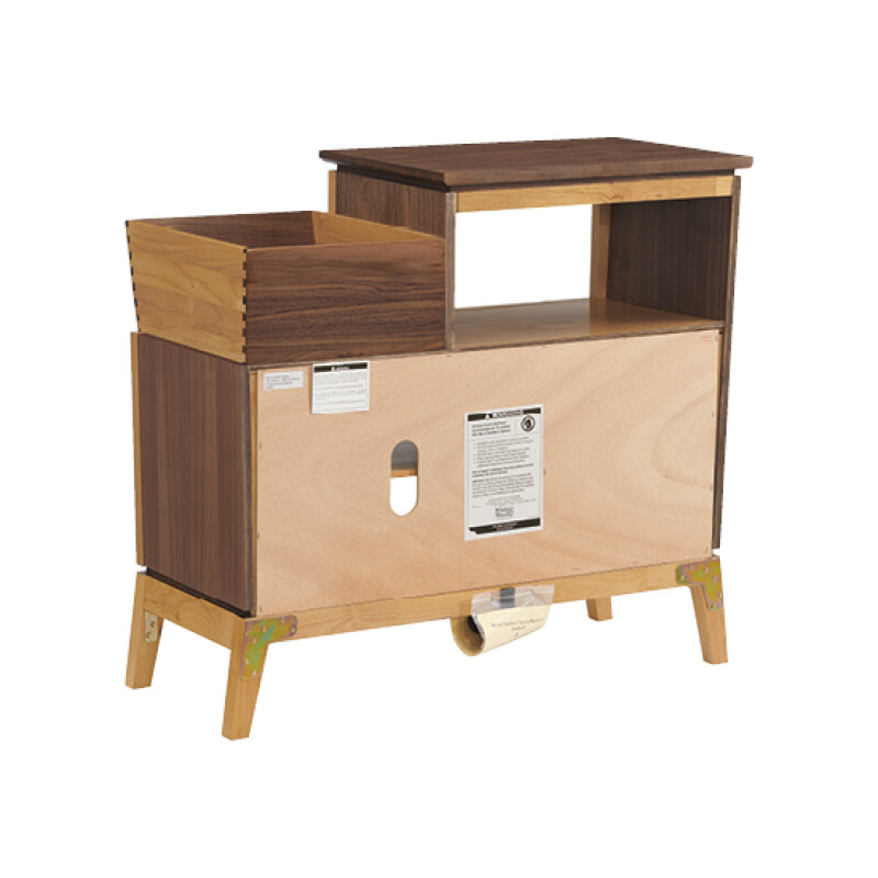 3527 Addison 38″w Vinyl Record Station 3527DUET