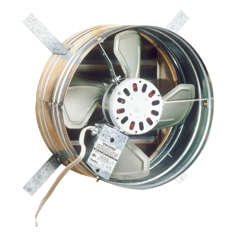 Powered Attic and Garage Ventilation Fan, 760 or 1020 CFM, Gable Mounted 353