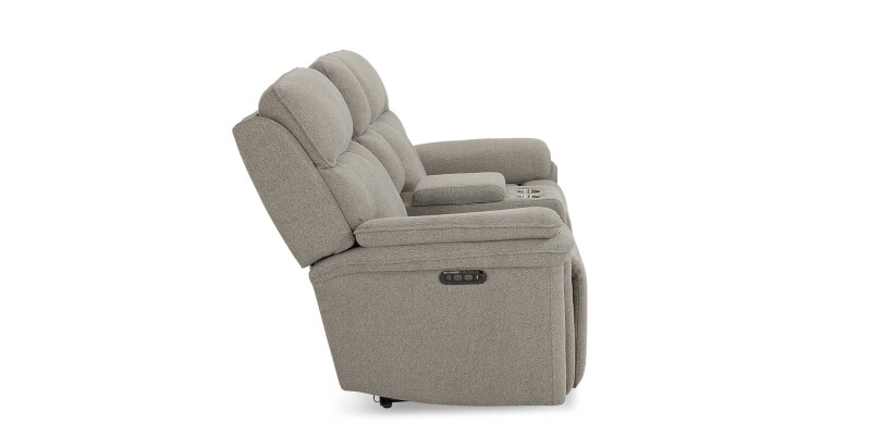 Andre Power Reclining Loveseat with Center Console 3534PC42F