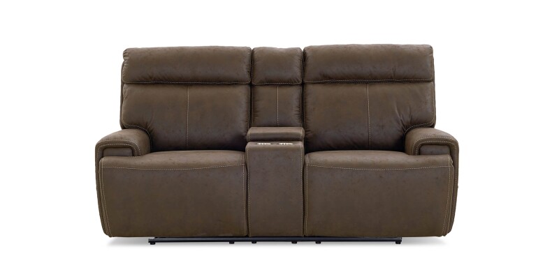 Nathan Power Reclining Loveseat with Center Console 3535PC42J