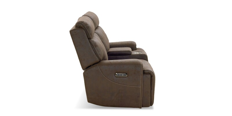 Nathan Power Reclining Loveseat with Center Console 3535PC42J