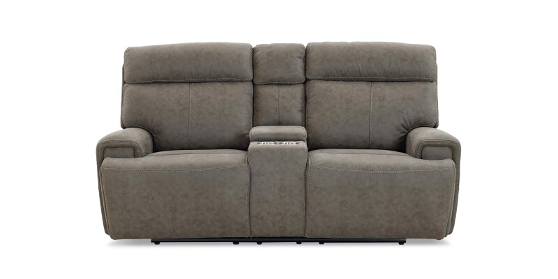 Nathan Power Reclining Loveseat with Center Console 3535PC42S