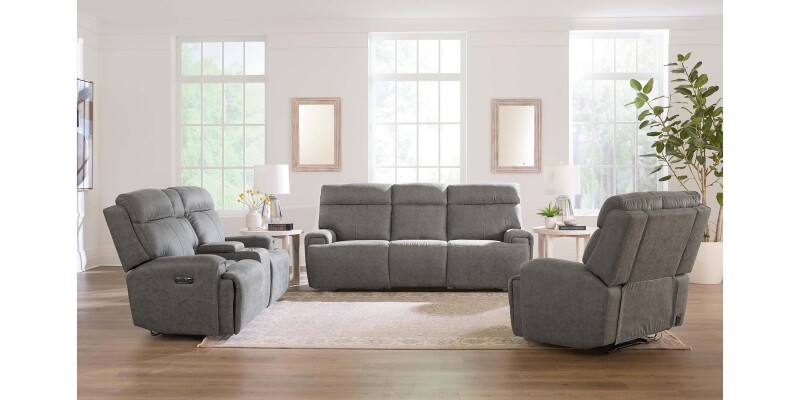 Nathan Power Reclining Loveseat with Center Console 3535PC42S