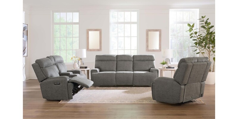 Nathan Power Reclining Loveseat with Center Console 3535PC42S