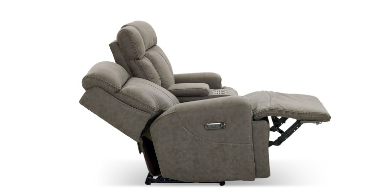 Nathan Power Reclining Loveseat with Center Console 3535PC42S