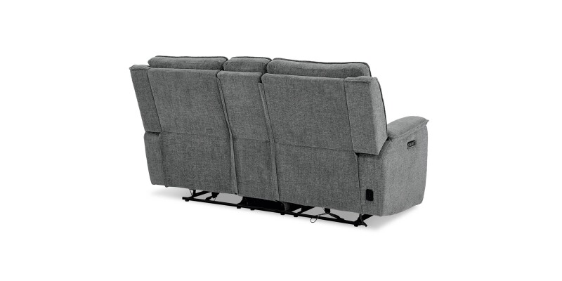 Calvin Power Reclining Loveseat with Center Console 3537PC42F