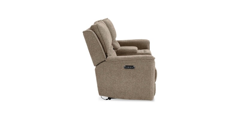 Calvin Power Reclining Loveseat with Center Console 3537PC42P