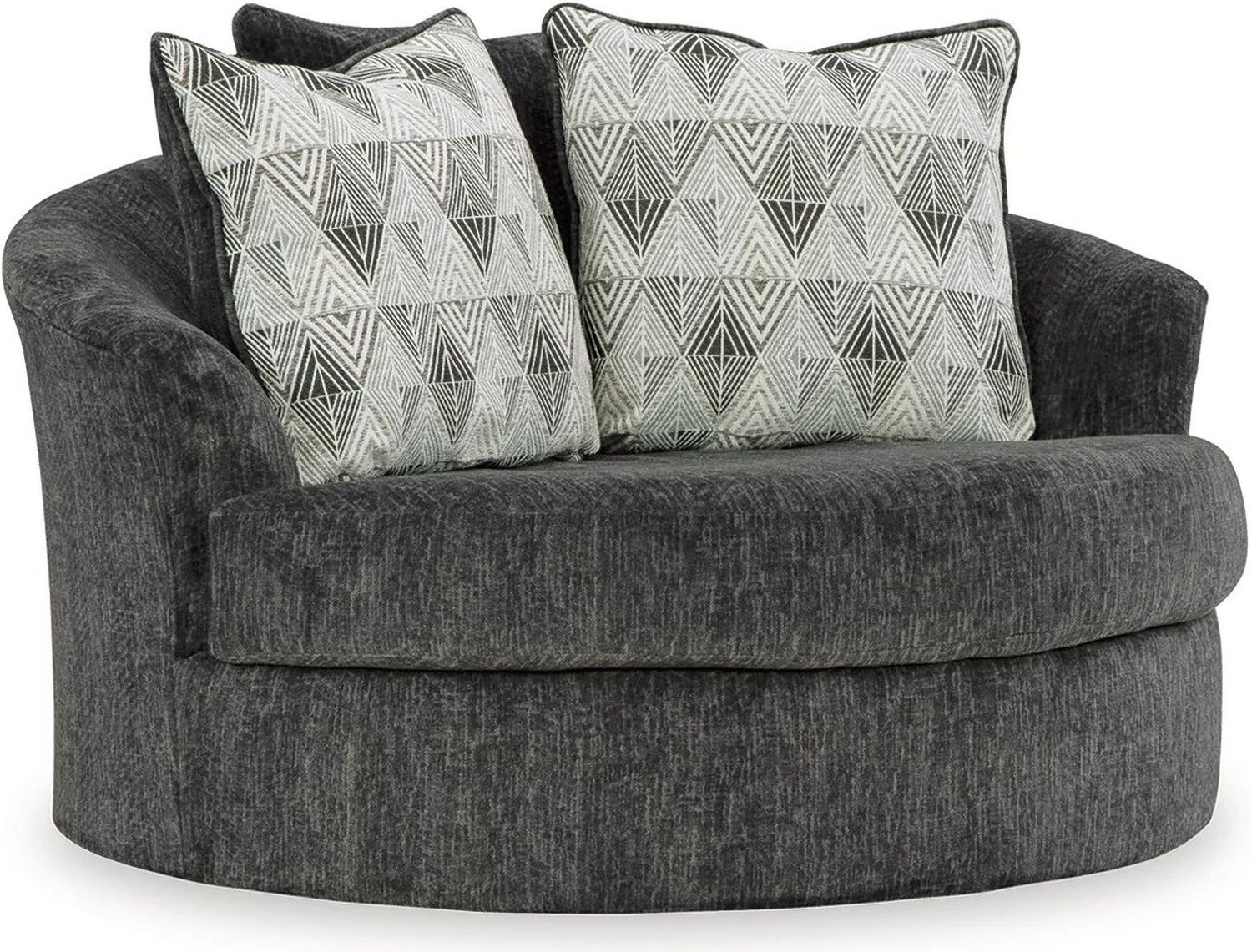Biddeford 2-Piece LAF Sectional With Chaise In Ebony 35504S1