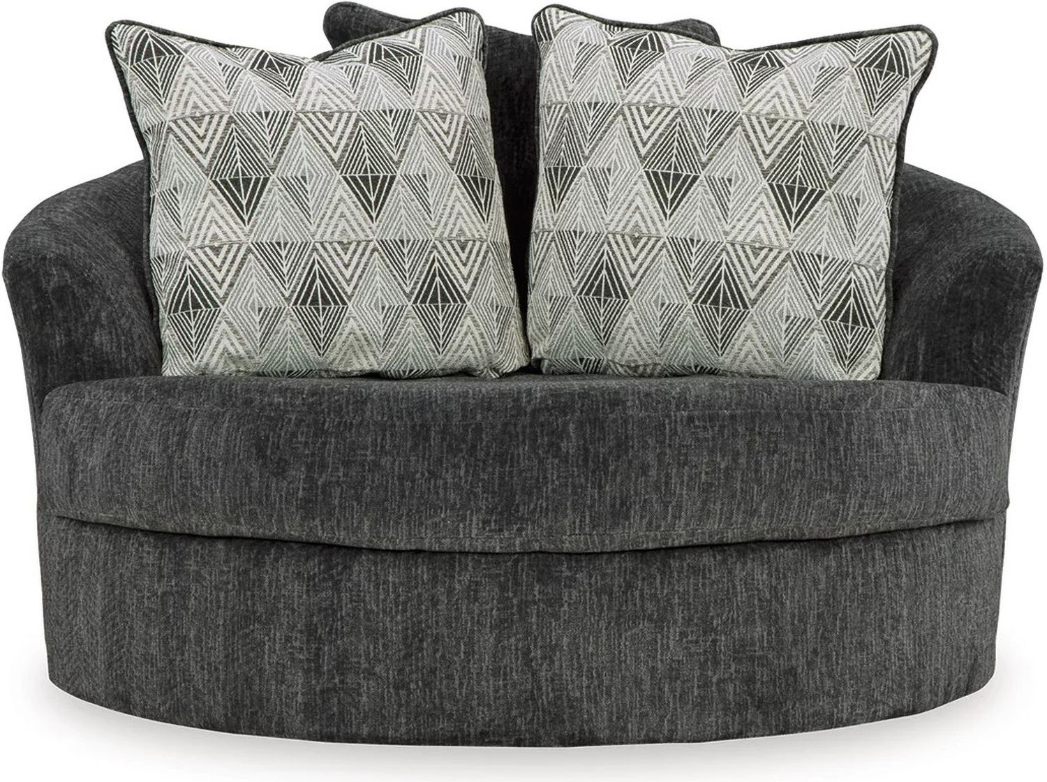 Biddeford 2-Piece LAF Sectional With Chaise In Ebony 35504S1