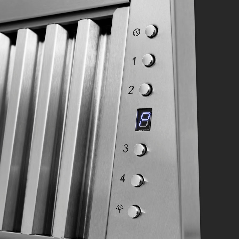 30 In. Wooden Wall Mount Range Hood In Rustic Black Finish 355CC30