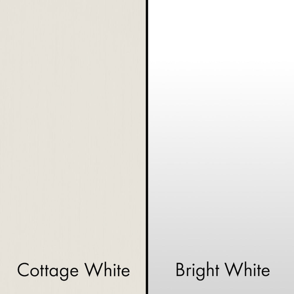 36 In. Wooden Wall Mount Range Hood In Rustic Bright White Finish 355WW36