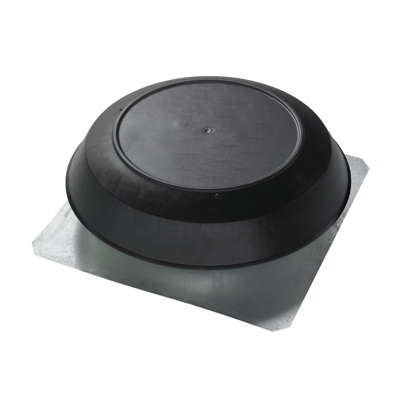 1600 CFM Powered Attic and Garage Ventilation Fan, Roof Mounted Dome 356BK