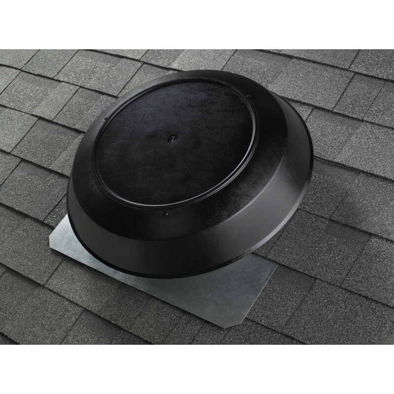 1600 CFM Powered Attic and Garage Ventilation Fan, Roof Mounted Dome 356BK