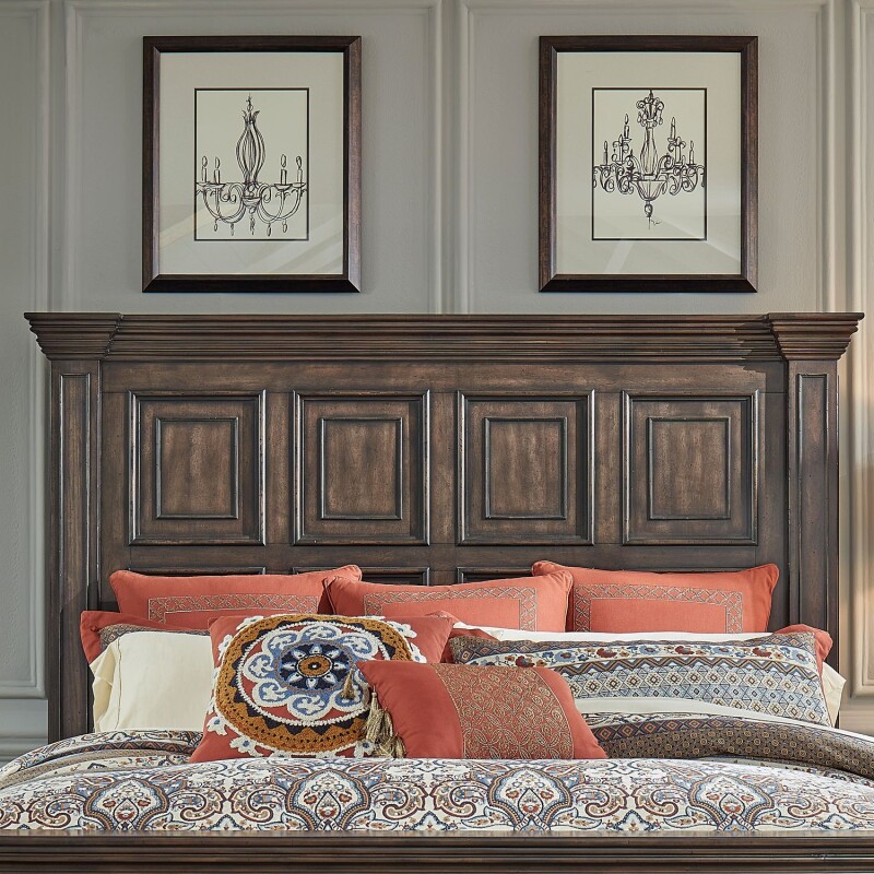 Big Valley King Mansion Headboard 361BR15