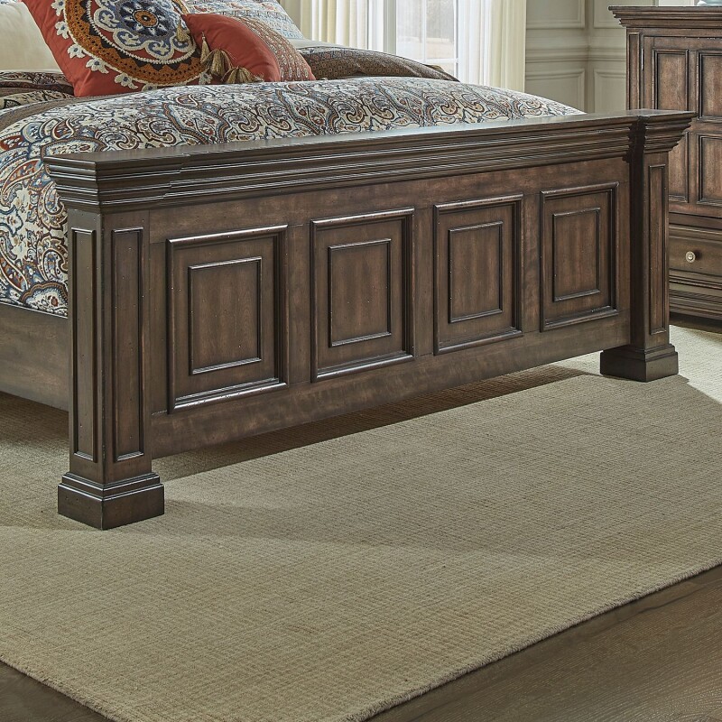 Big Valley King Mansion Footboard 361BR16