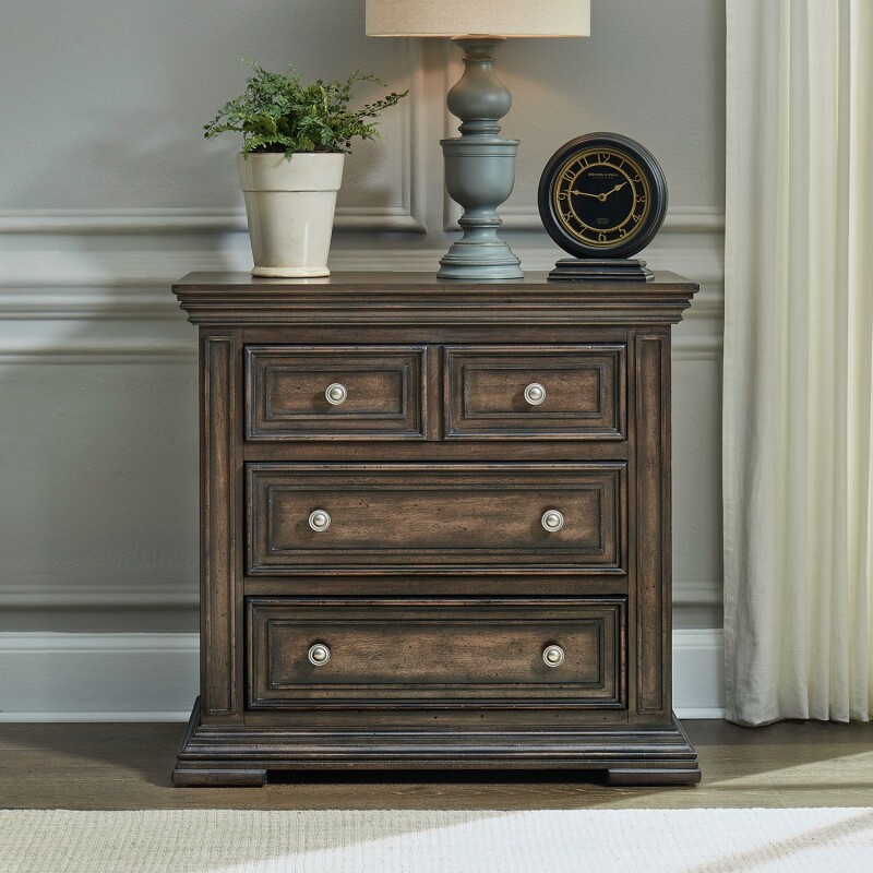 Big Valley Bedside Chest w/ Charging Station 361BR62