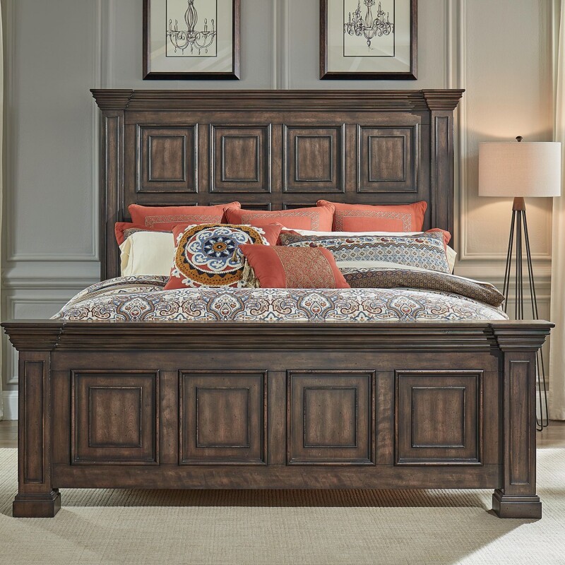 Big Valley King Panel Bed 361BRKPB