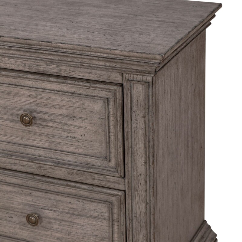 Big Valley 2 Drawer Night Stand w/ Charging Station 361GBR61