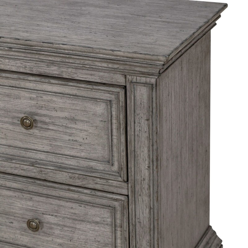 Big Valley 2 Drawer Night Stand w/ Charging Station 361GBR61