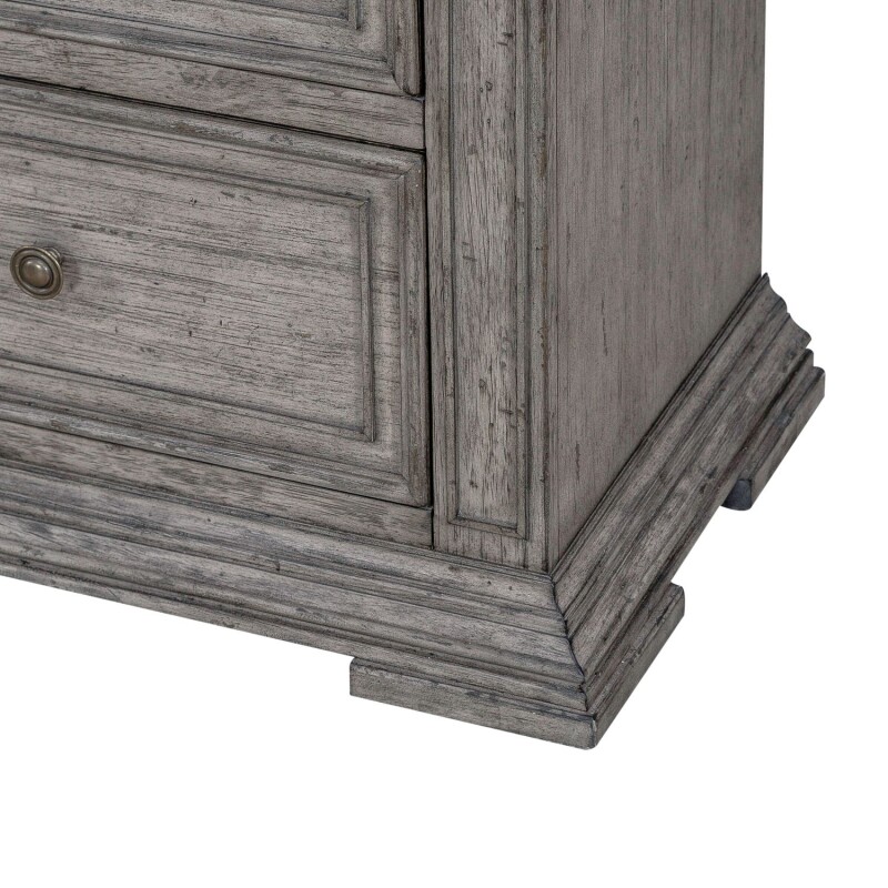 Big Valley 2 Drawer Night Stand w/ Charging Station 361GBR61