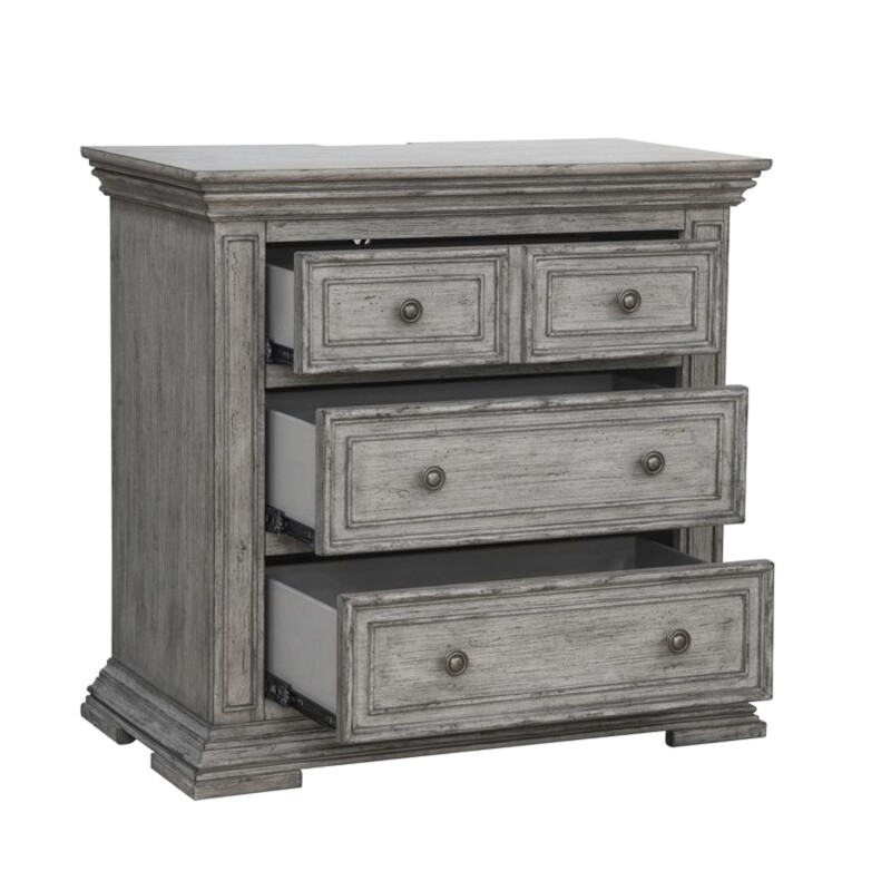 Big Valley Bedside Chest w/ Charging Station 361GBR62