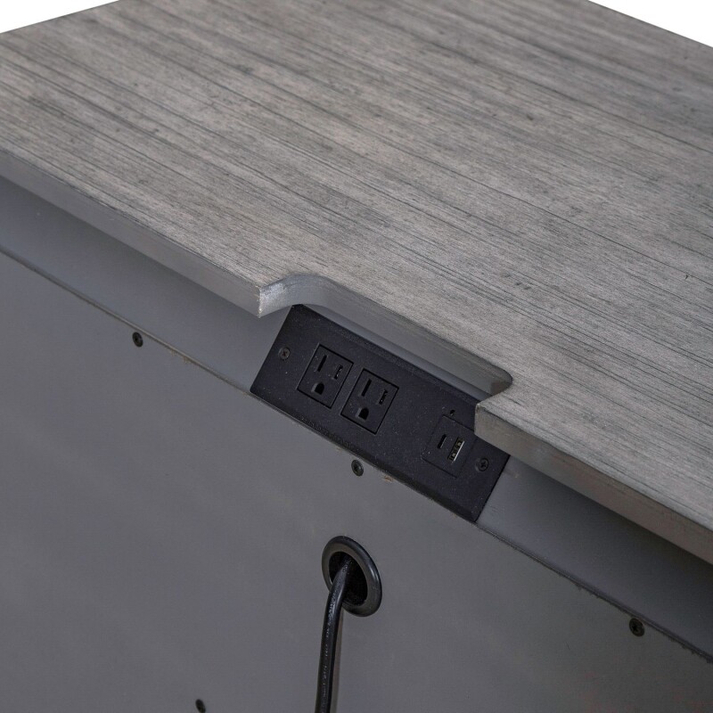 Big Valley Bedside Chest w/ Charging Station 361GBR62